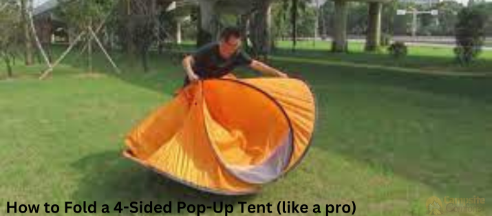 How to Fold a 4-Sided Pop-Up Tent (like a pro) In-2023