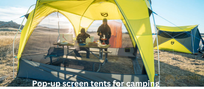 pop-up screen tents for camping